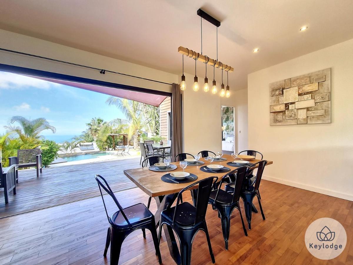 Villa O Baobhai Classee 4 Etoiles - Pisicine Privee Et Vue Mer - Saint-Pierre Zewnętrze zdjęcie